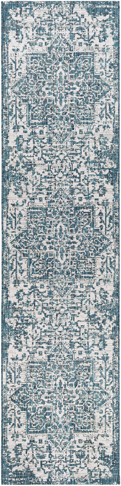 Teal Kilmacolm Indoor & Outdoor Rug - Clearance