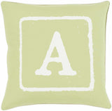 Wanguri Letter A Throw Pillow - Clearance