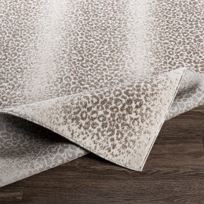 Beige Wangaratta Cheetah Print Area Rug - Clearance