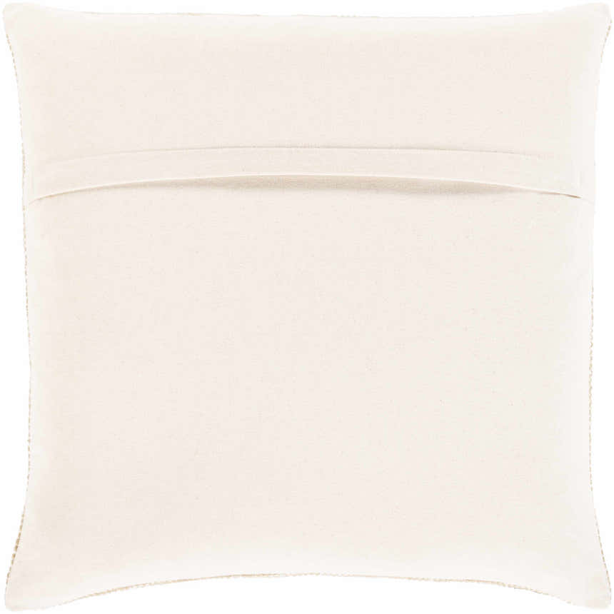 Wansford Oatmeal Square Throw Pillow - Clearance