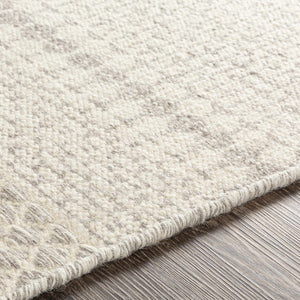 Warabrook Beige Wool Rug