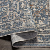 Buguey Cream&Blue  Area Rug - Clearance