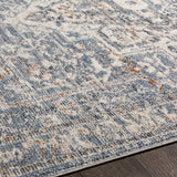 Buguey Cream&Blue  Area Rug - Clearance