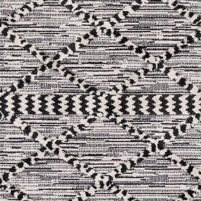 Warrandyte 5x7 Black&White High-Low Rug - Clearance