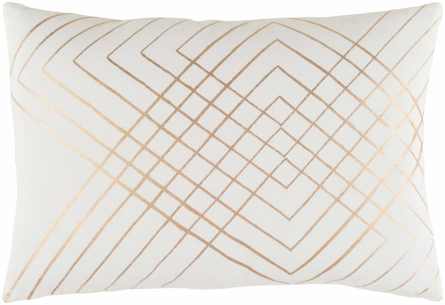 Wataga White Throw Pillow - Clearance
