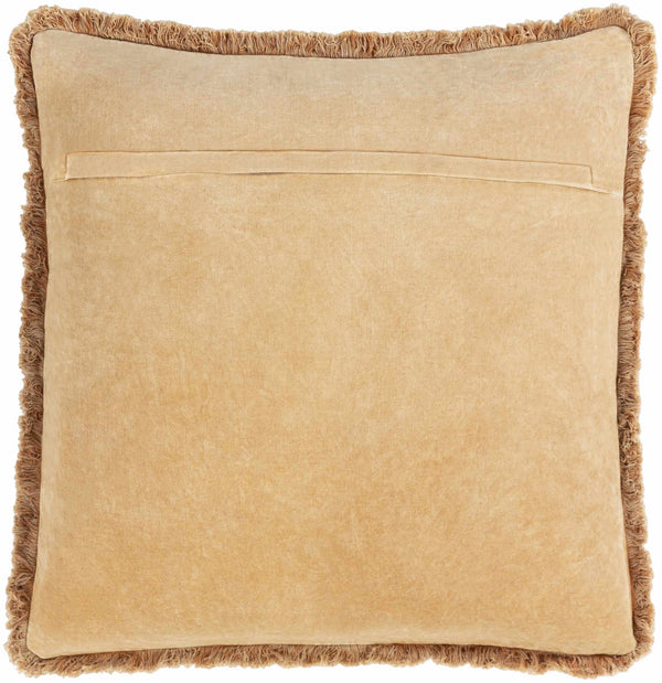 Beecher Camel Square Throw Pillow - Clearance
