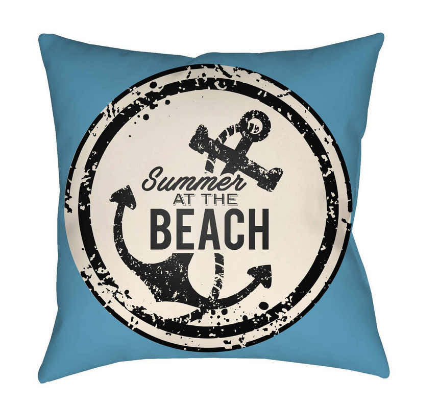 Welkom Outdoor Throw Pillow