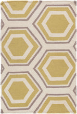Welton Honeycomb Pattern Wool Rug - Clearance