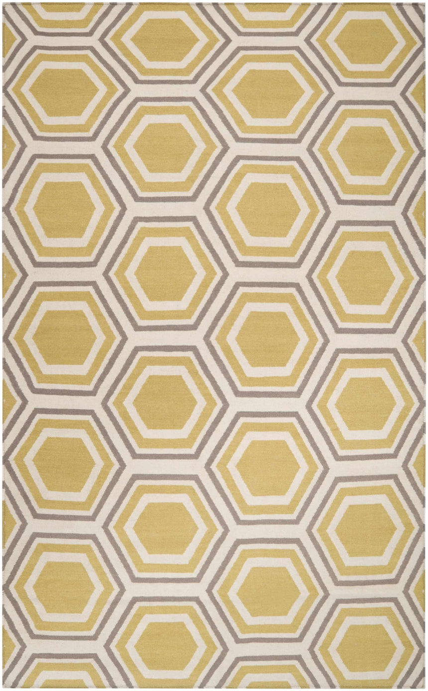 Welton Honeycomb Pattern Wool Rug - Clearance