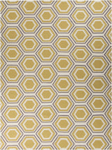 Welton Honeycomb Pattern Wool Rug - Clearance