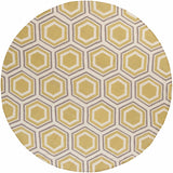 Welton Honeycomb Pattern Wool Rug - Clearance