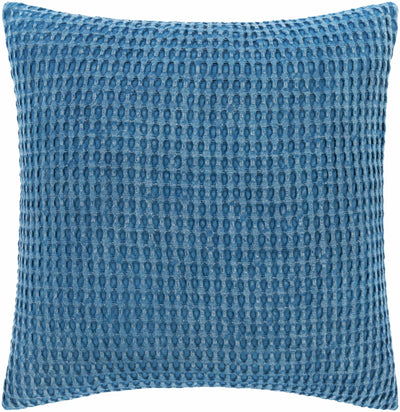 Nitro Blue Throw Pillow