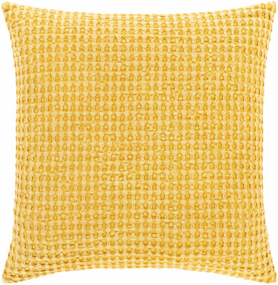 Paulding Yellow Square Throw Pillow