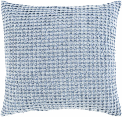 Toodyay Light Blue Square Throw Pillow