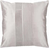 Whitfield Light Gray Square Throw Pillow - Clearance