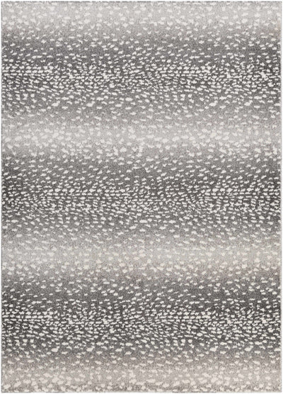 Gray Widnoon Cheetah Print Area Rug - Clearance