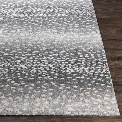 Gray Widnoon Cheetah Print Area Rug - Clearance