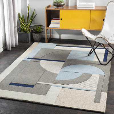 Wingrave Modern Wool Carpet - Clearance