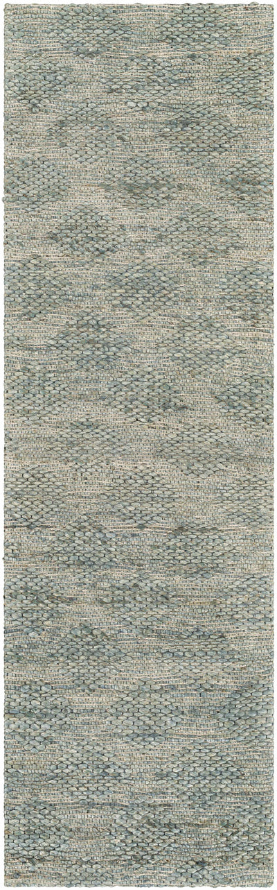 Wishaw Sage Green Jute Rug - Clearance