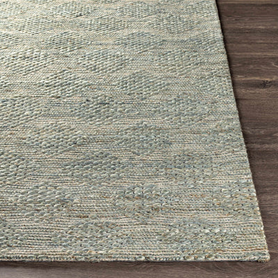 Wishaw Sage Green Jute Rug - Clearance