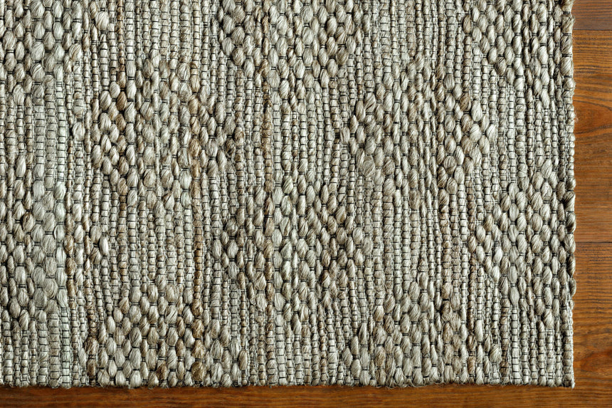 Wishaw Sage Green Jute Rug - Clearance