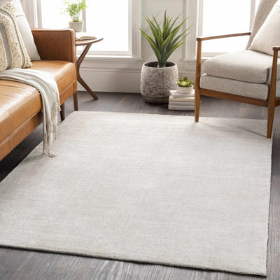 Brownsdale Hand Loomed Solid Slate Rug - Clearance