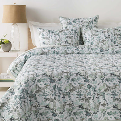 Walkerville Floral Blue-Green Bedding Set