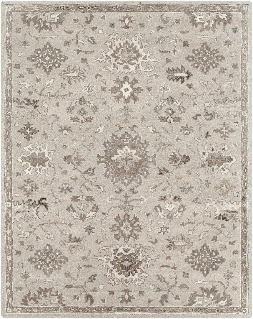 Willimantic Beige Thick Wool Rug