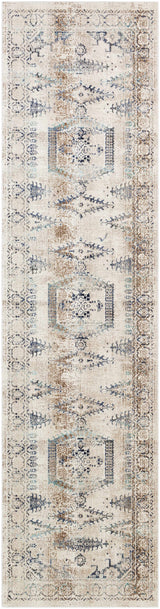 Wem Faded Neutral Area Rug - Clearance