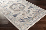 Wem Faded Neutral Area Rug - Clearance