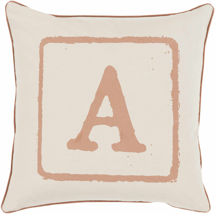 Windygates Letter A Throw Pillow - Clearance