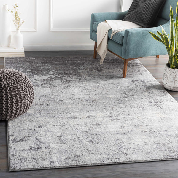 Ortonville Abstract Gray Rug