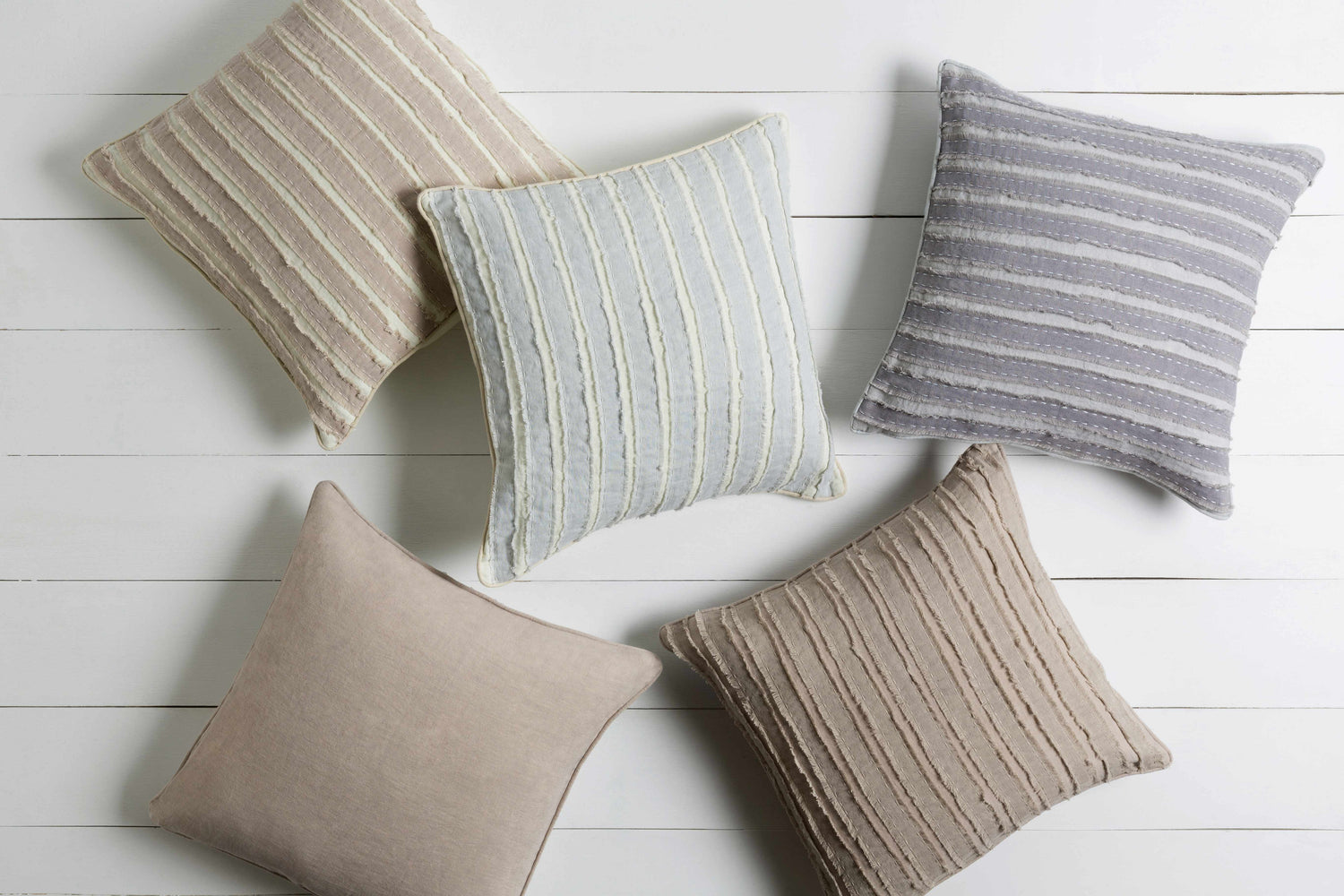 Loveland Striped Throw Pillow - Clearance