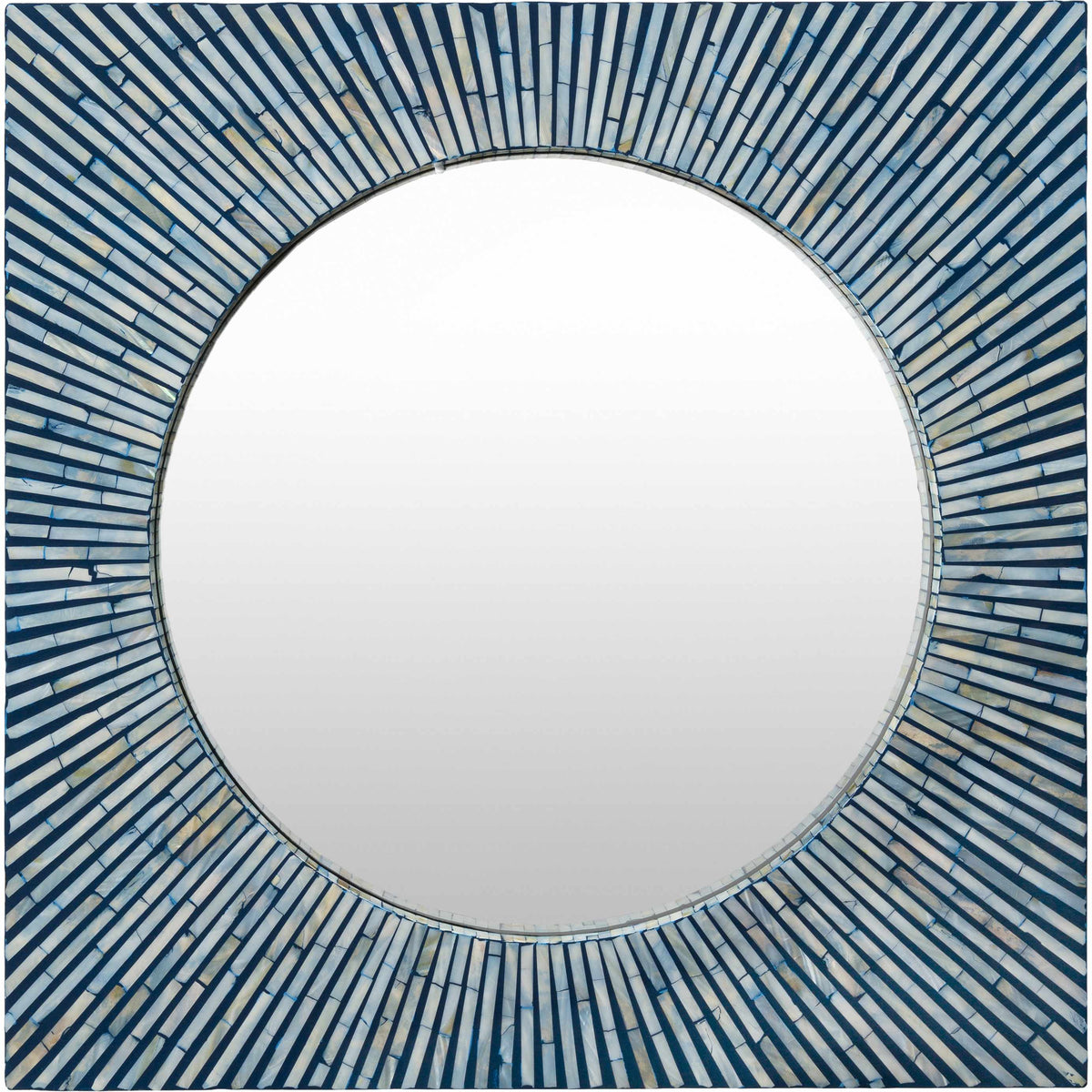 Wodonga Blue Pearl Mirror – Boutique Rugs