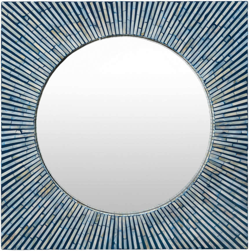 Wodonga Blue Pearl Mirror