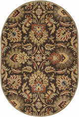 Chesterton 1028 Hand Tufted Brown Wool Rug