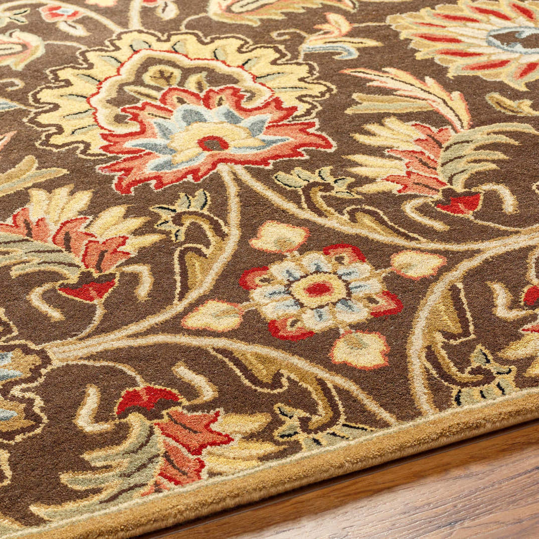 Chesterton 1028 Hand Tufted Brown Wool Rug – Boutique Rugs