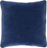 Warrington Navy Square Throw Pillow - Clearance