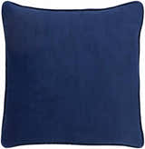 Warrington Navy Square Throw Pillow - Clearance