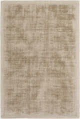 Close-up of the hand-loomed Westbend Area Rug in taupe, featuring a subtle striped pattern and soft viscose texture. Design-Rectangle-576