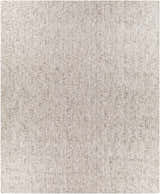 Close-up of the hand-loomed Westoning Area Rug. Contemporary design in black, charcoal, light gray, and off white. Design-Rectangle-810