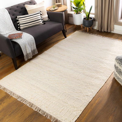 Manby Beige Jute&Wool Area Carpet