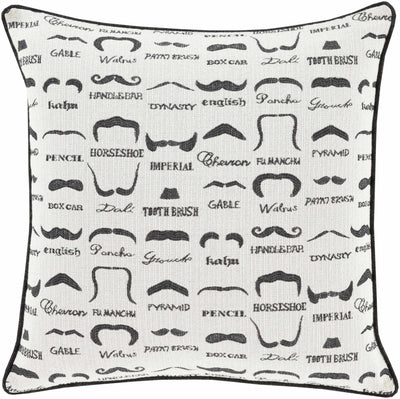 Mustache Throw Pillow - Clearance