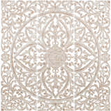 Xava Ornate Carved Wood Wall Art
