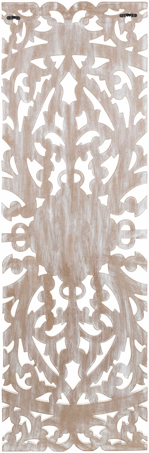 Xava Ornate Carved Wood Wall Art