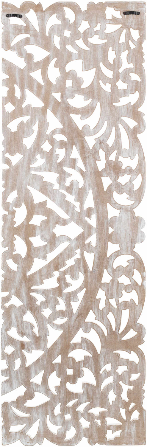 Xava Ornate Carved Wood Wall Art