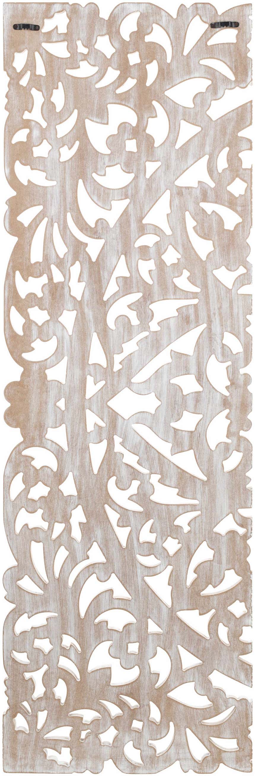 Xava Ornate Carved Wood Wall Art