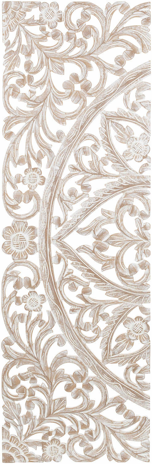 Xava Ornate Carved Wood Wall Art