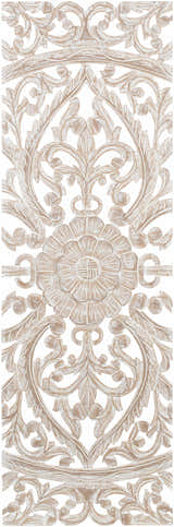 Xava Ornate Carved Wood Wall Art