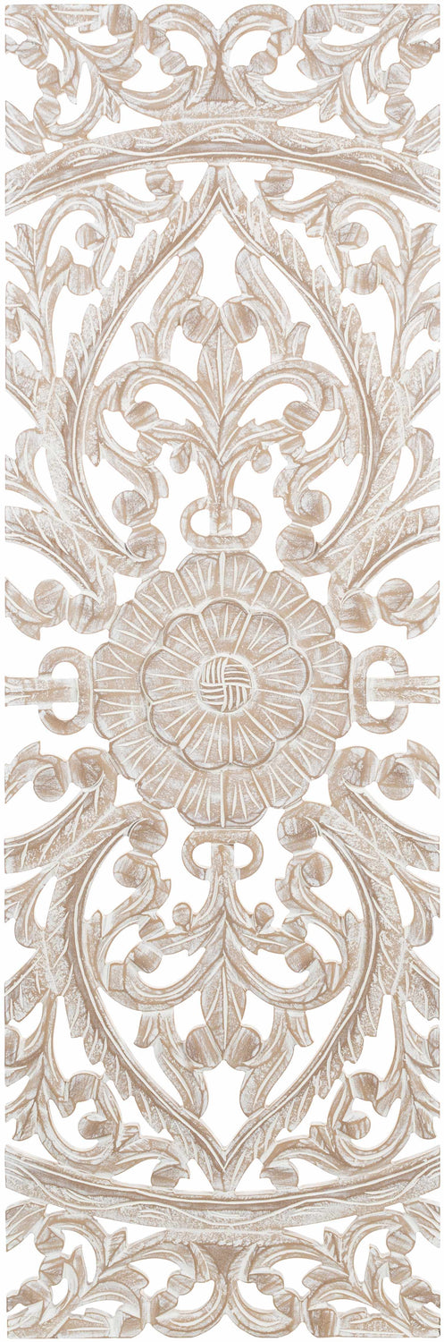 Xava Ornate Carved Wood Wall Art